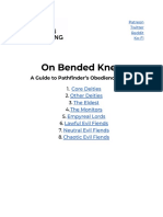 On Bended Knee - A Guide To Pathfinder - S Obedience Feats