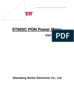 ST805C PON Power Meter: User Manual