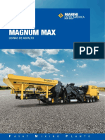 Usina asfalto Magnum MAX