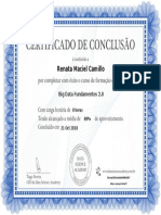 Certificate Big Data Fundamentos 20 5727789d47d7ddbd598b4581