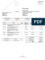 Invoice: Delivery Address Billing Address