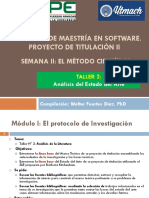 Taller 2 - Primeros Pasos Del Metodo Cientifico - Analisis de La Literatura