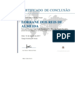 Certificado Planilha Donga Pronto S