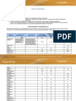 TALLER ANTROPOMETRICO