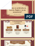 El Archivo en La Antiguedad