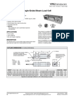 Single-Ended Beam Load Cell Single-Ended Beam Load Cell: Model 5123