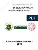 Ije - Modelo Reglamento Interno 2021