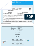 Transport Department, Government of Tamil Nadu: Application Reference Details