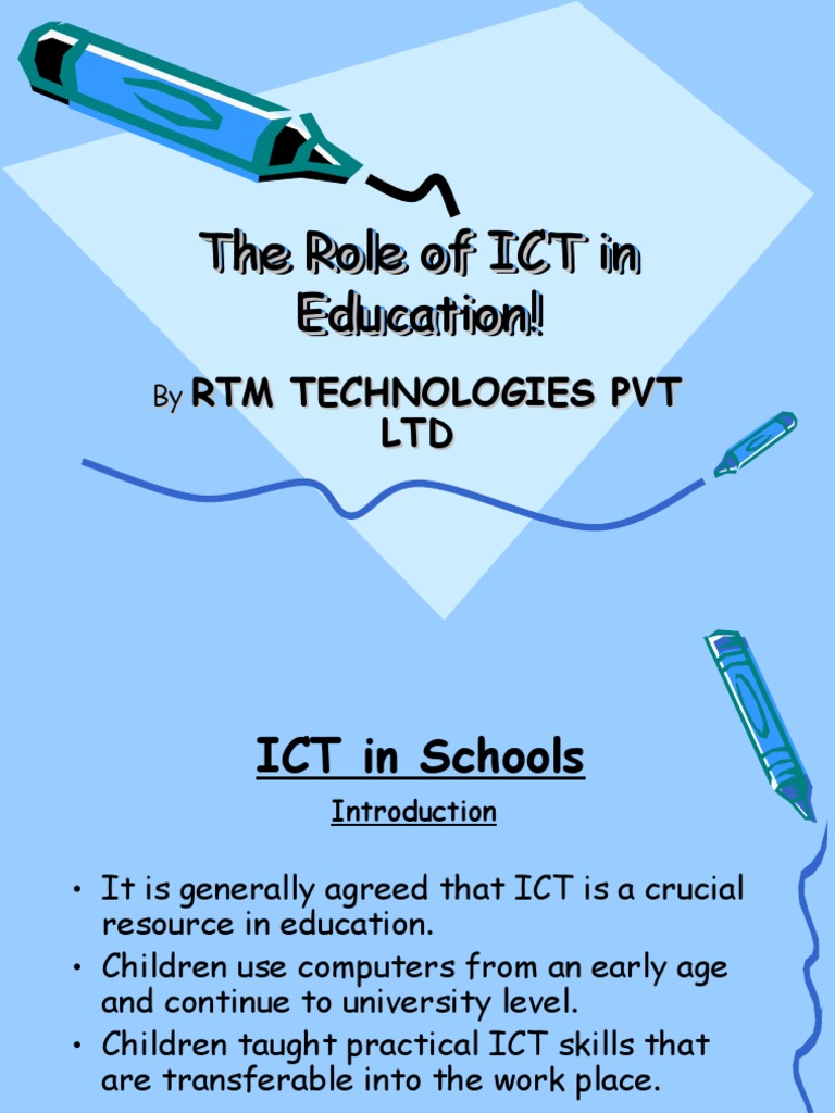 ICT's Impact on Education | PDF | Educational Technology | Multimedia
