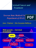 HPV, Cervical Ancer and Treatment