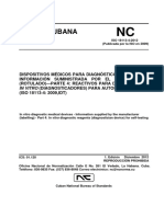 NC-ISO 18113-4 2012 Información Suministrada Por El Fabricante (Rotulado) - Diagnosticadores para Autoensayo