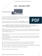Busqueda y Rescate - Operativo SAR - Manual de Navegación - 1
