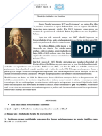 Mendel, o Iniciador Da Genética