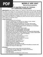 Download Prestige APS25HT Manual de Usuario by autoperi2010 SN55830431 doc pdf