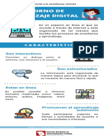 Infografía 1 Entornos de Aprendizaje Digital_características