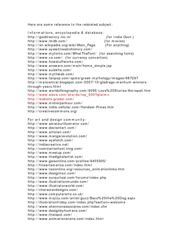 References For A Graphic Designer | PDF | Art Media | Communication Design