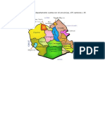 División Política de Oruro