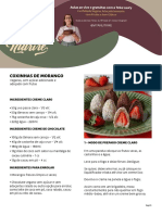 Coxinhas de Morango: Ingredientes Creme Claro