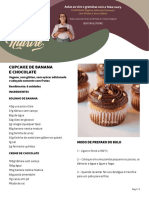 Cupcake de Banana E Chocolate: Modo de Preparo Do Creme