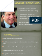 Business Legend - Ratan Tata