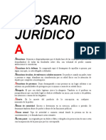 Glosario Jurídico - Introducción Al Derecho Ii