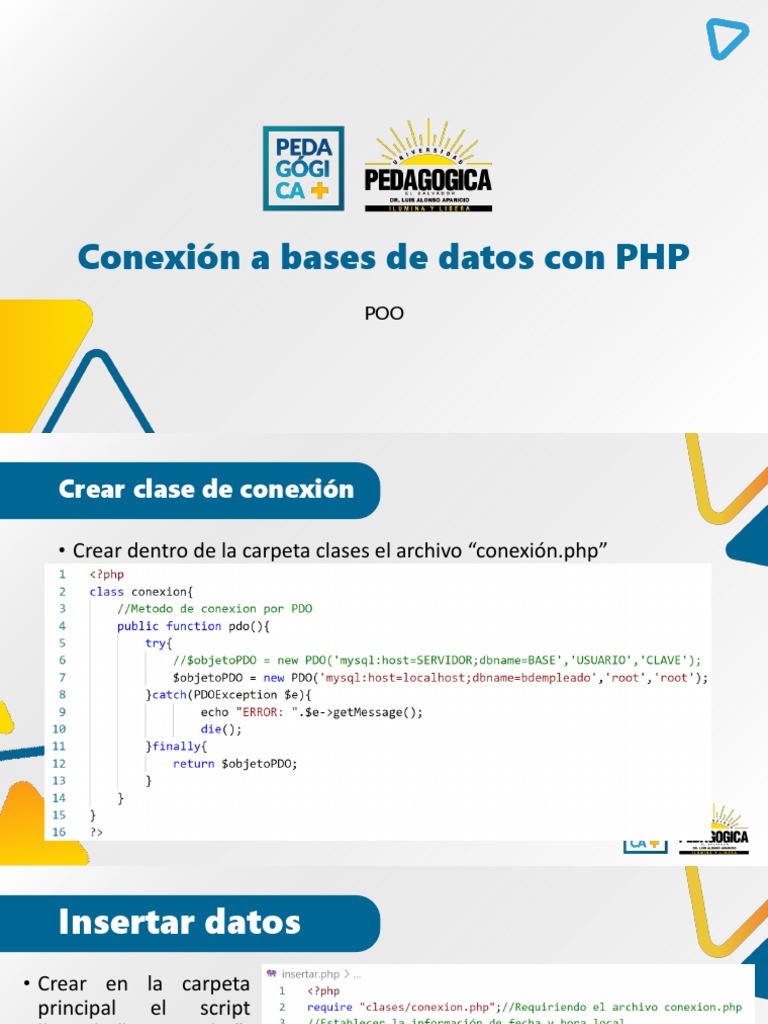 Conexión A Bases de Datos Con PHP | PDF