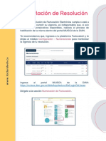 Manual - Habilitación Resolución