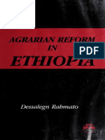 Agrarian Reform in Ethiopia by Dessalegn Rahmato