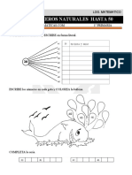 10 Números Naturales Hasta 50 Primero de Primaria