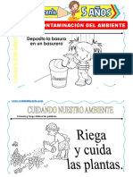 Cuidado y Contaminación Del Ambiente para Niños de 5 Años