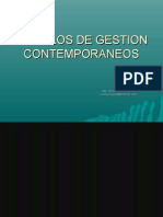 Modelos de Gestion Contemporaneos