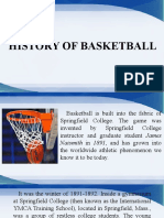 Module 2 History of Basketball