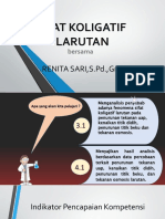 Sifat Koligatif Larutan: Bersama