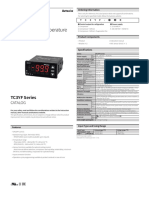Refrigeration Temperature Controllers: TC3YF Series