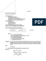 Alternator Efficiency: Equation 8