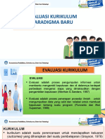 Evaluasi Kurikulum Paradigma Baru