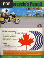 Ontario Motorcycle Handbook Pdf