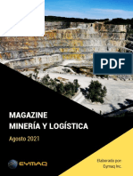 Magazine Minería y Logística Eymaq Agosto 2021