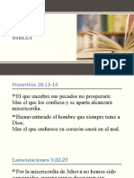 Biblia Semana Del 22 Al 26