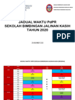Jadual PDPR