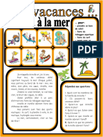 Ces Vacances On Va A La Mer 3 Comprehension Orale 27024