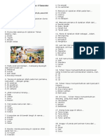 Soal UAS Agama Kristen Kelas 4 Semester 1 TERBARU