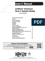 Owner'S Manual: Smartrack Enclosure With Zone 4 Seismic Rating