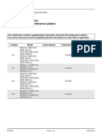 RRE, 8FBRE: New Reference Plates: Service Message/BSM: 0952