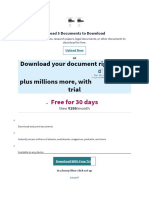 Your Document Right Now, Plus Millions More, With A Free Trial