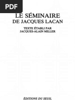 Le Séminaire-Livre VII,