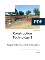 Basement - Construction - CT 3100