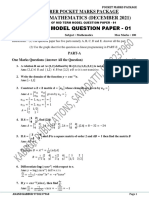 Maths Mid Term MQP1-Solution