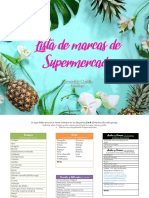 Lista de Marcas de Supermercado