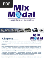 PORTIFÓLIO MIX MODAL Logística e Eventos